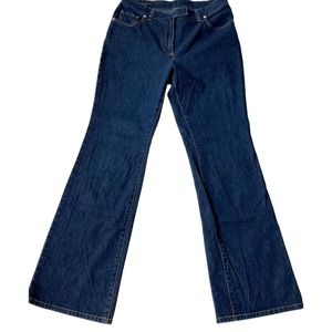 Lands End Women's Jeans Size 6 Medium Wash Blue Land's End 5 Pocket